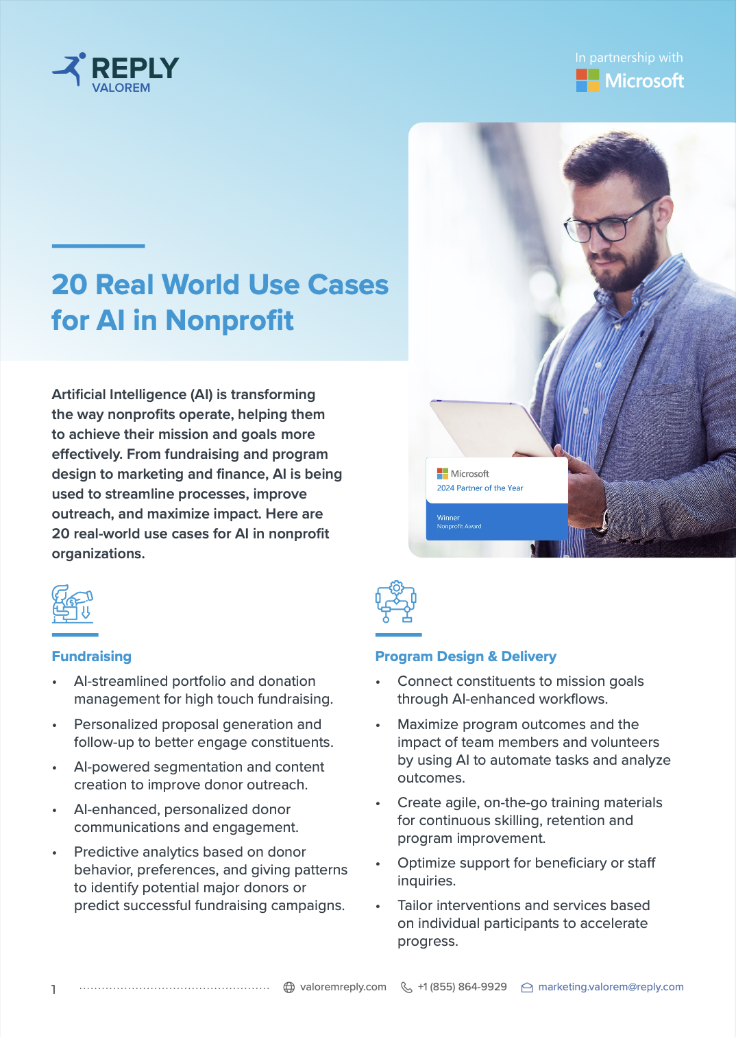 20 Real World Use Cases for AI in Nonprofit
