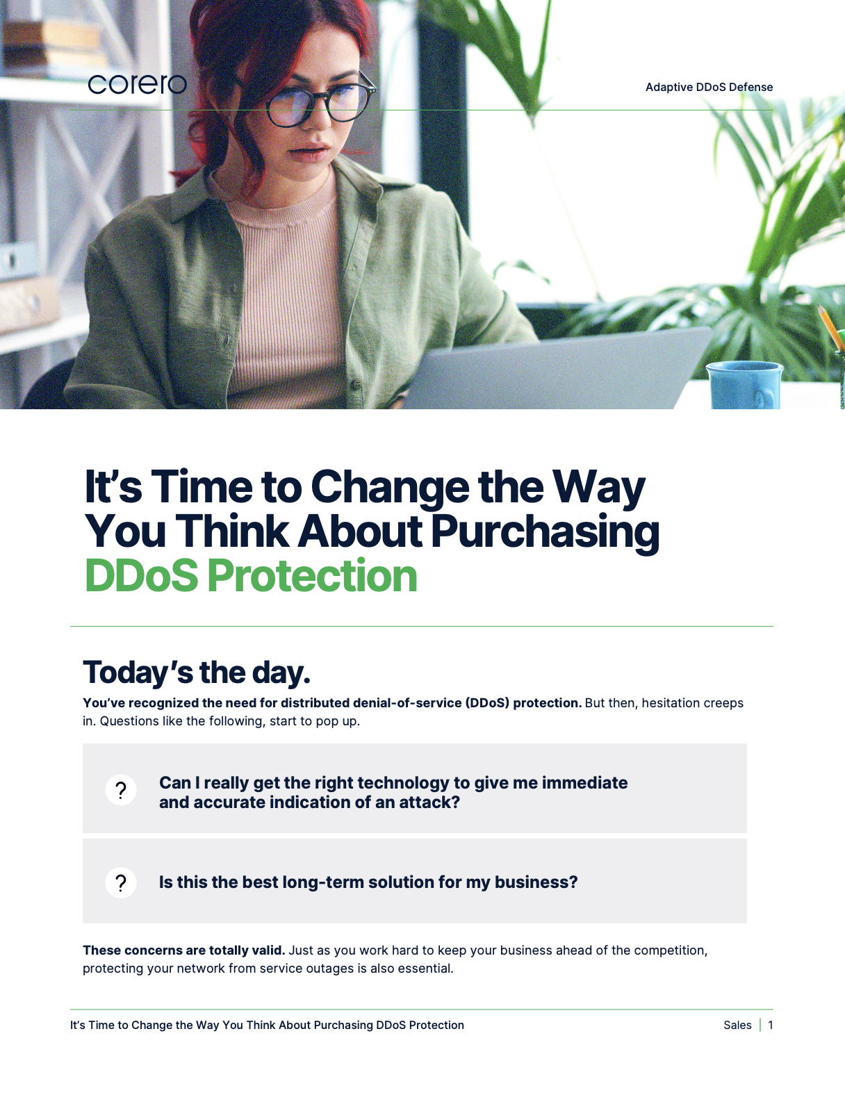 It’s Time to Change the Way You Think About Purchasing DDoS Protection